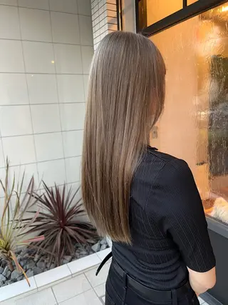 ロング カラー SALOWIN 栄３丁目店所属・福田 修平💎 髪質改善/美髪矯正のヘアスタイル