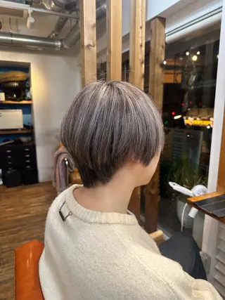 ショート カラー メンズ raguna所属・raguna🌿 足立雄穂のヘアスタイル