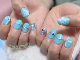 ネイル まるみ ♡のネイルデザイン