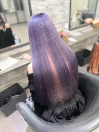 ロング カラー ハイトーンエクステ 🎩カズキ🎩のヘアスタイル