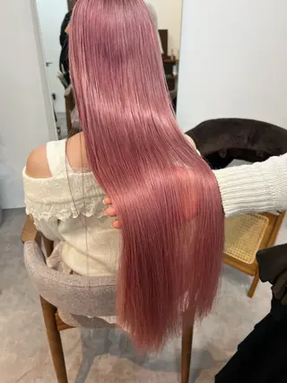 ロング カラー 🎀駅近covo 大浦　優衣🎀のヘアスタイル