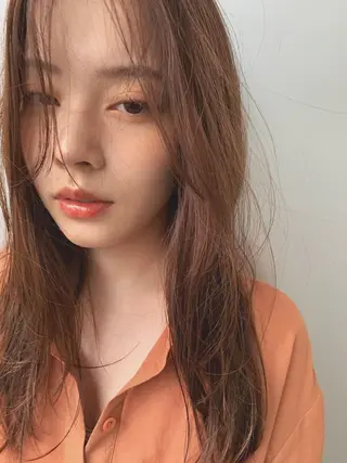 ロング カラー ケアカラー×髪質改善 🌙OKUBO🌙のヘアスタイル