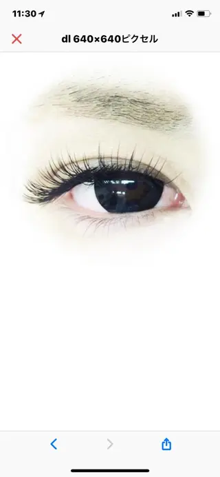 マツエク・マツパ クィーンズタウン所属・富永 佐知代のマツエク・マツパデザイン