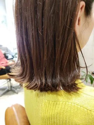 ミディアム 尾野 恭平のヘアスタイル