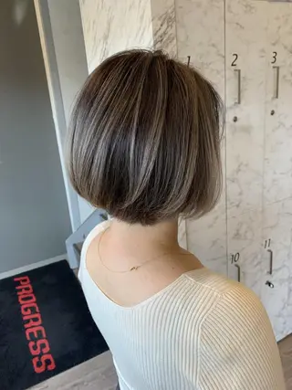 ショート カラー 須藤 光洋のヘアスタイル