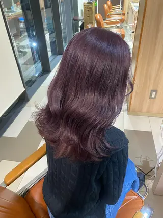 カラー 🦋‪ハイトーンカラ ー🦋‪熊田 史織のヘアスタイル