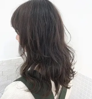 セミロング カラー ayaka 大宮のヘアスタイル