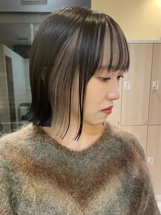 ミディアム 【ボブ/個室サロン】 癒し空間mimuraのヘアスタイル