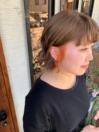 ショート カラー yoshi （髙橋）のヘアスタイル