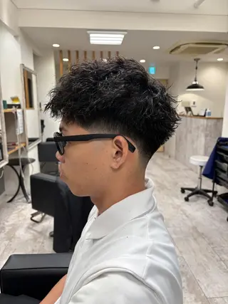 メンズ 田渕 涼のヘアスタイル