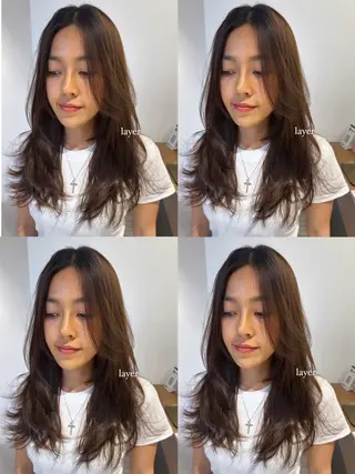 ロング fier umeda所属・fier_umeda 梨花 rifaのヘアスタイル