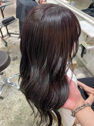 ロング カラー 💕ハイトーン/ダメ ージ特化/MAO💕のヘアスタイル
