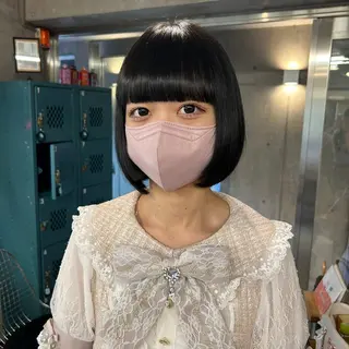 ショート 土田かほ/本日🈳 透明感カラー🍃のヘアスタイル