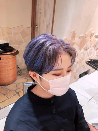 ショート カラー 【ディレクター 🧸🤍田澤 唯那】のヘアスタイル