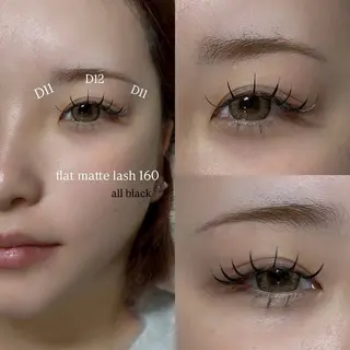 マツエク・マツパ Veil ayakaのマツエク・マツパデザイン