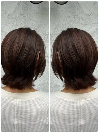 ショート 艶カラー🕊️ ✴︎Yukari✴︎のヘアスタイル