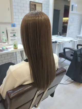 ロング カラー アグヘアーヴィズ 永山店所属・菅原 涼のヘアスタイル