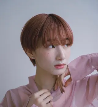 ショート カバサワ カエデのヘアスタイル