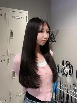 ロング カラー パーマ ヘアアレンジ メンズ キッズ I'S所属・横浜美容室 RIKAのヘアスタイル