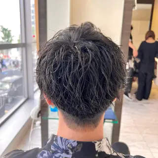 パーマ メンズ アグヘアーシータ所属・🤩メンズカット/ パーマ山本🤩のヘアスタイル