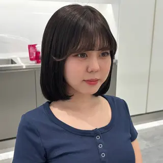 ミディアム ParveMix 🐾鳥取彩花のヘアスタイル