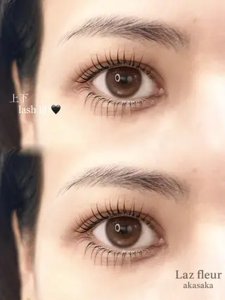 マツエク・マツパ Laz fleur shizunoのマツエク・マツパデザイン