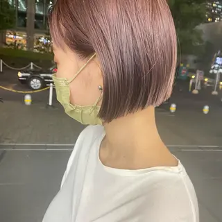 ミディアム 透明感ニュアンス 柔らかstyle🤍のヘアスタイル