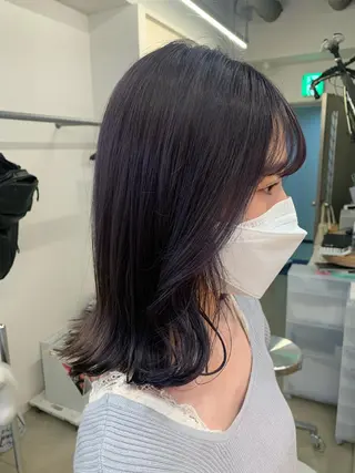 カラー 🍃marina🍃 韓国ヘア/Aujuaのヘアスタイル