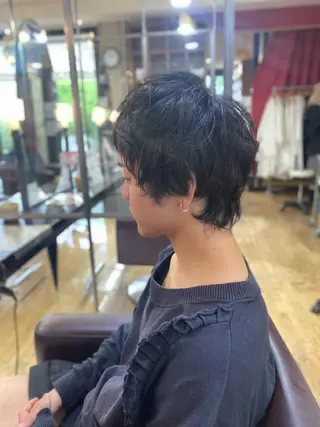 ショート メンズ 百瀬 なつ美のヘアスタイル