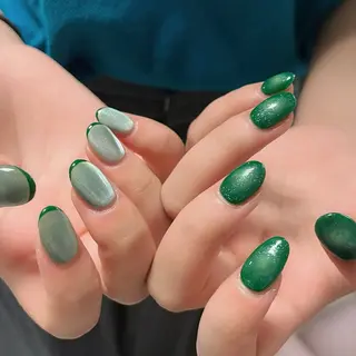 ネイル Protea きぬがわ らむのネイルデザイン