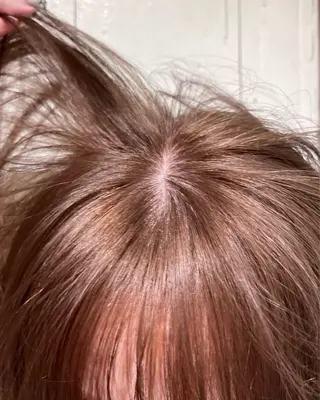 ロング カラー Vicky オリーブ メンズカジュアルのヘアスタイル