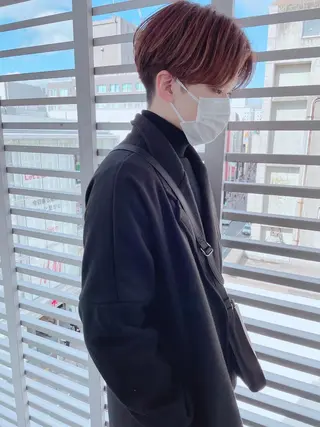 ショート カラー ヘアアレンジ メンズ メンズZina代表 田端 麗治のヘアスタイル