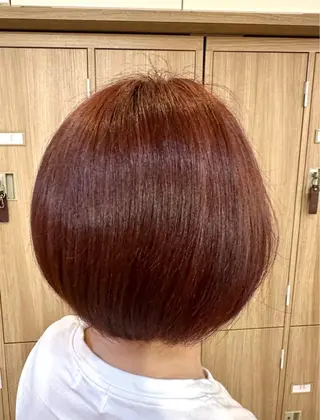 ショート カラー 【本陣駅】 🍒坂部智恵里🍒のヘアスタイル