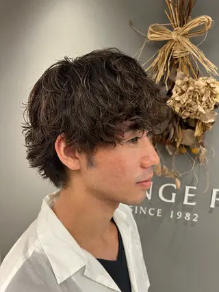 パーマ メンズ 巻ける美髪矯正/ 韓国ヘア/yutaのヘアスタイル