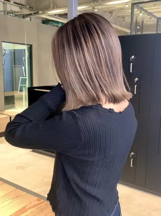 ショート カラー リョウ/ショート /ハイトーン/八王子のヘアスタイル