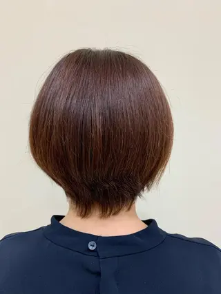 ミディアム 美髪×縮毛矯正 水上真由美😘のヘアスタイル