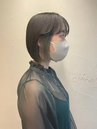 ミディアム カラー Masena所属・💎韓国風レイヤー /ボブ💎Namiのヘアスタイル