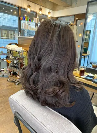 ミディアム カラー 統括マネージャー/ 髪のドクター/前原悟のヘアスタイル