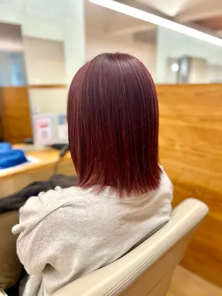 カラー 🎀渡部 凜花/髪質 改善/艶髪🎀のヘアスタイル