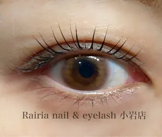 マツエク・マツパ Rairia nail&eyelash所属・Rairia CHIKAのマツエク・マツパデザイン