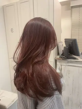 ロング mono.所属・南茨/ヘッドスパ /カット/momoのヘアスタイル