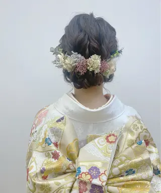 ヘアアレンジ GRANLUSSO 〜グランルッソ駅前店所属・木口 嘉美のヘアスタイル