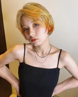 ショート アサト チヨノのヘアスタイル