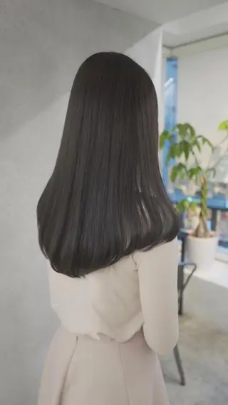 ロング カラー シェアサロン salowin所属・✨ブリーチなし透明感 カラー🥇ユースケのヘアスタイル