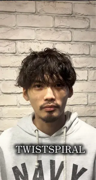 メンズ 横浜/ブリーチ/ 縮毛矯正/マサト⭐️のヘアスタイル