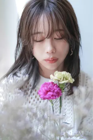 ミディアム 永田 崇のヘアスタイル