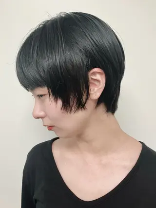 ショート moriofromlondon原宿本店所属・fumikaブリーチ /ウルフのヘアスタイル