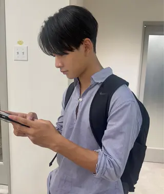 ショート メンズ umu.［韓国ヘア /レイヤーカット］のヘアスタイル