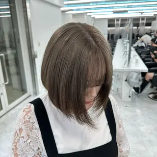 ショート カラー ダブルカラー 韓国ヘアKYONのヘアスタイル