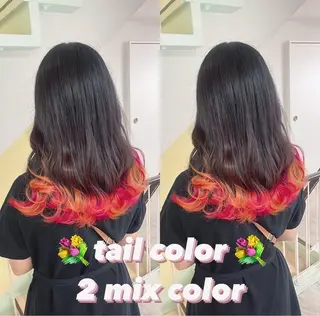 カラー 渋谷:インナーカラー ／🍒エリカ🍒のヘアスタイル